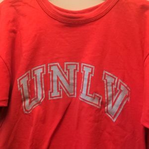 Men's heavy weight cotton UNLV ss t shirt